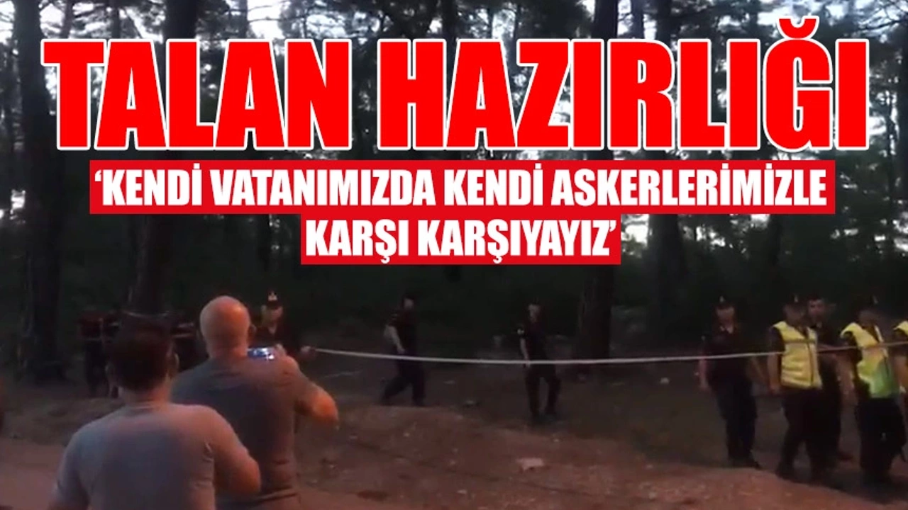 Akbelen Ormanı'na sabaha karşı TOMA ve Jandarma ile baskın