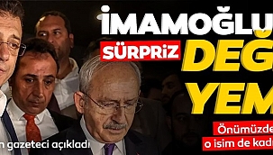 İmamoğlu'ndan sürpriz "değişim" yemeği: O isim de kadroya katılacak