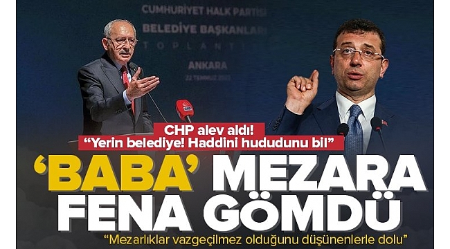 Kemal Kılıçdaroğlu İmamoğlu'na sert vurdu: Mezarlıklar vazgeçilmez olduğunu düşünenlerle dolu.