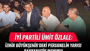 "Personelin yarısı bankamatik memuru"