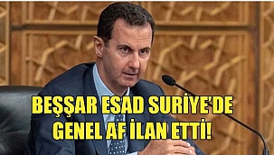 Esad'dan Suriye'den kaçanları da kapsayan genel af