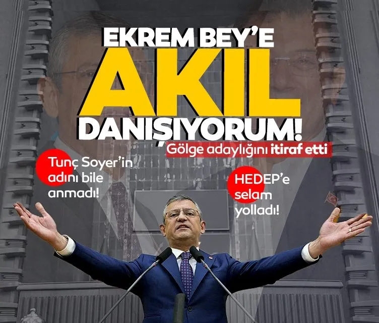 Özgür Özel'den Ekrem İmamoğlu itirafı: Akıl danışıyorum!