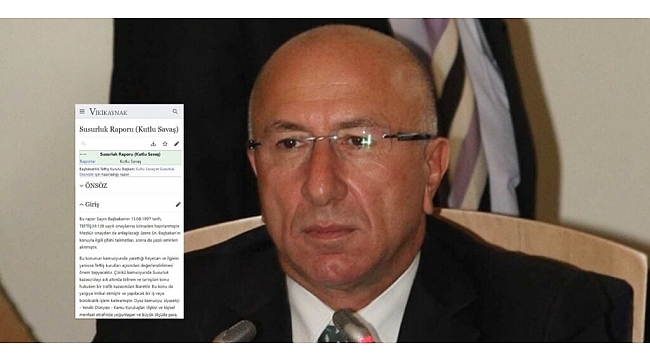 Turgay Ciner, ünlü Susurluk Raporu'na erişim engeli getirdi