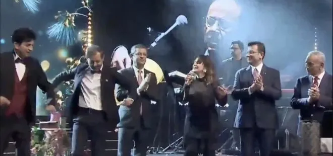  Ekrem İmamoğlu'ndan görülmemiş ikiyüzlülük! Milli Yası çabuk unuttu! Yılbaşı gecesinde göbek atmalı eğlence 