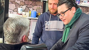 MARMARAEREĞLİSİ CHP ADAYI ONUR BOZKURTER VATANDAŞLARIN TALEPLERİNİ DİNLEDİ