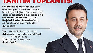 BAŞKAN RIZA AKPOLAT PROJE TANITIM TOPLANTISI DÜZENLEYECEK!