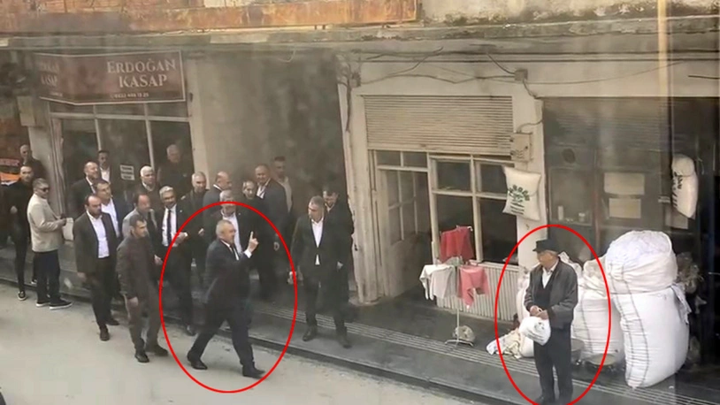 Belediye başkanı, 70 yaşındaki vatandaşı dövdü