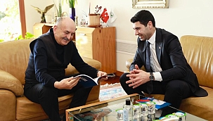 CHP Avcılar başkan adayı Utku Caner Çaykara Mehmet Müezzinoğlu ile bir araya geldi