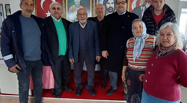 CHP Marmaraereğlisi Adayı Onur Bozkurter ziyaretlerine devam ediyor