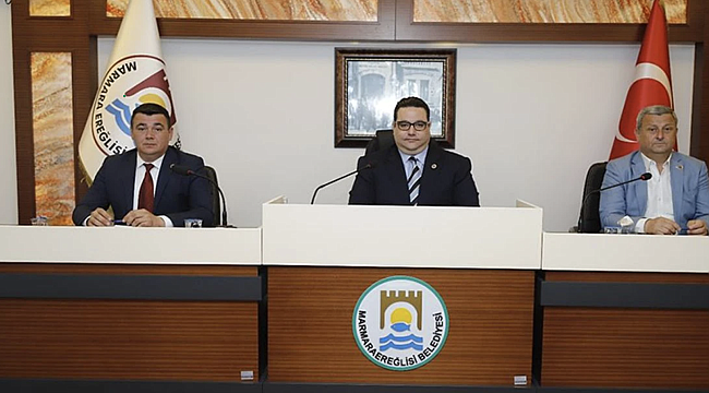 Marmaraereğlisi Belediyesi'nde Meclisi Komisyon kararları onaylandı