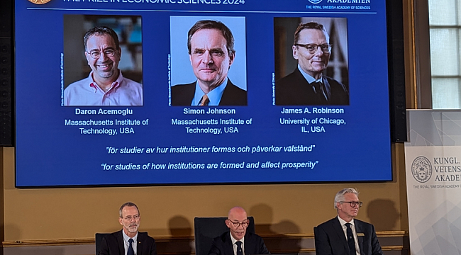 Nobel Ekonomi Ödülü Daron Acemoğlu'na verildi