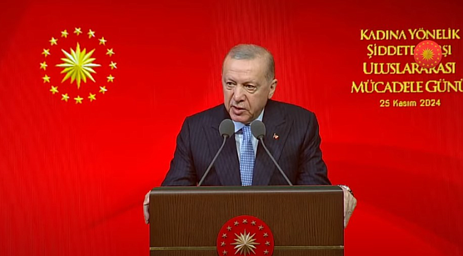 Cumhurbaşkanı Erdoğan: Kadına yönelik şiddet, insanlığa ihanettir