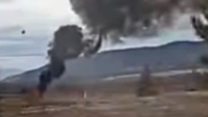 Isparta'da askeri helikopter düştü