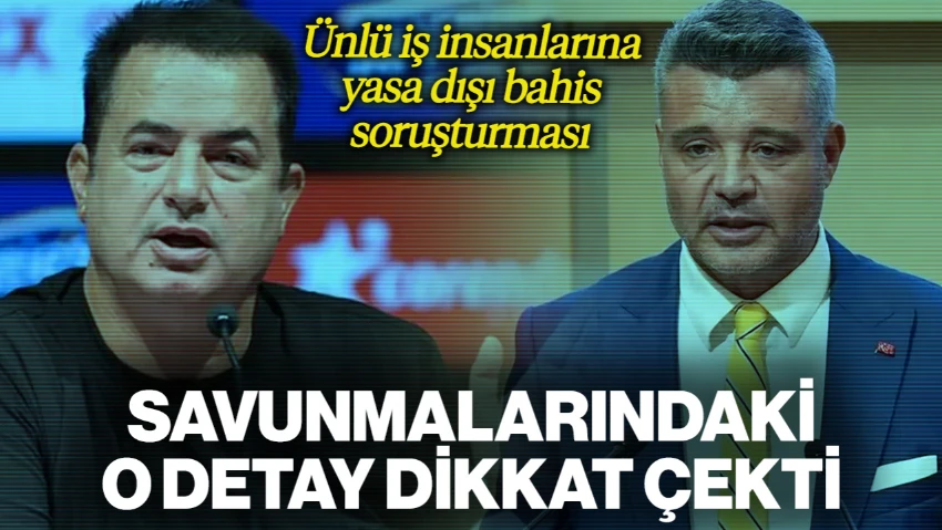 Acun Ilıcalı ve Sadettin Saran'a Yasa Dışı Bahis Soruşturması: İddianamenin Detayları Ortaya Çıktı