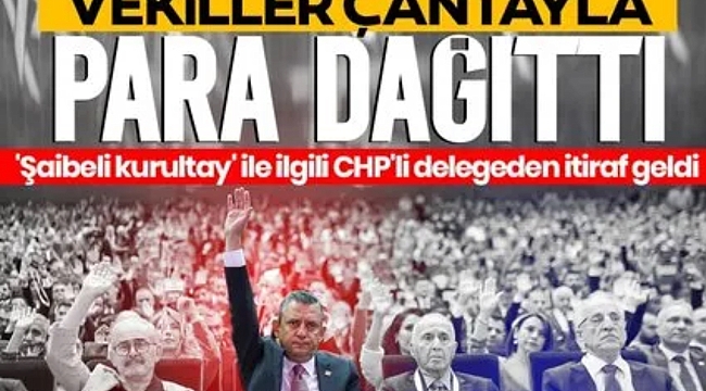 CHP kurultayında hediyeler yaka kamerası ile takip edildi iddiası 
