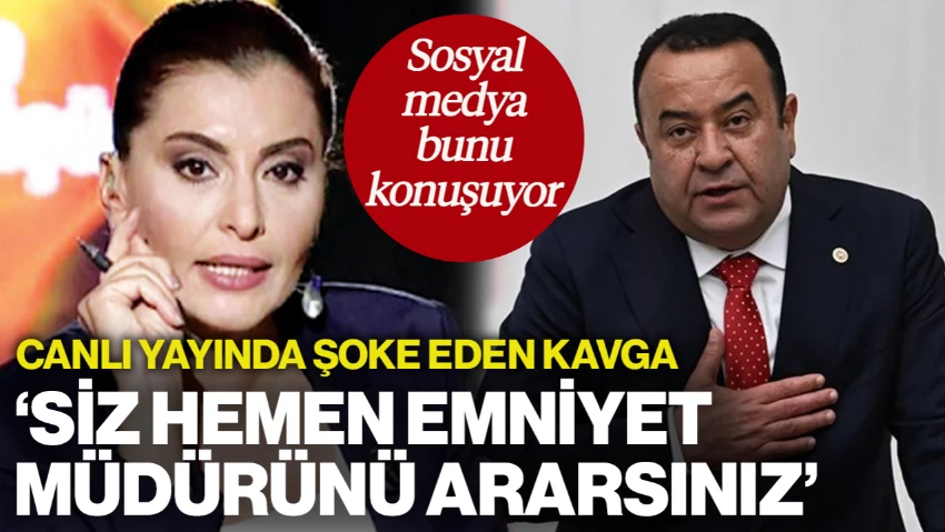 Adnan Beker ile Hande Fırat Canlı Yayında Birbirine Girdi! 'Siz Hemen Emniyet Müdürünü Ararsınız'