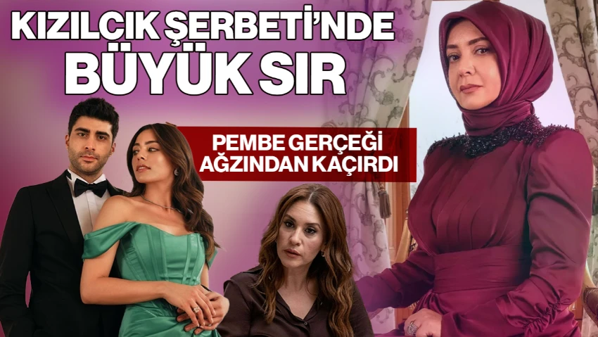 Kızılcık Şerbeti'nde Büyük Sır! Pembe Gerçeği Ağzından Kaçırdı! Ne Başka Dizi Ne Hastalık