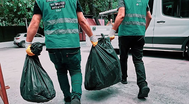 BEŞİKTAŞ'TA "DÖNÜŞTÜR KAZAN" UYGULAMASIYLA KATI ATIKLAR DOĞADAN UZAKLAŞTIRILIYOR