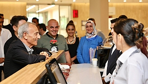 KÜÇÜKÇEKMECE BELEDİYESİ ANA HİZMET BİNASINA YENİ SOSYAL ALAN: KAFE K HİZMETE AÇILDI!