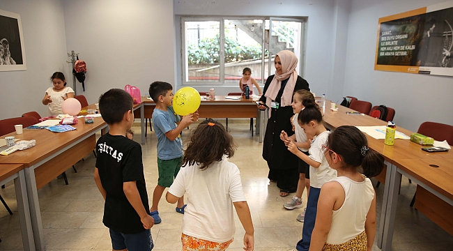 KÜÇÜKÇEKMECE BELEDİYESİ'NDEN ÇOCUKLAR İÇİN EĞLENCE DOLU YAZ ATÖLYELERİ