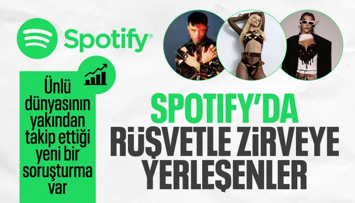 Spotify Türkiye editörlerine, rüşvet soruşturması 