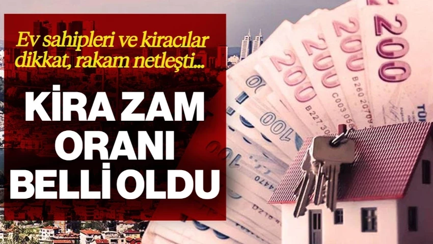 Ev Sahibi ve Kiracılar Dikkat! Ekim Ayı Kira Artış Oranı Belli Oldu
