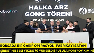Borsada bir garip operasyon