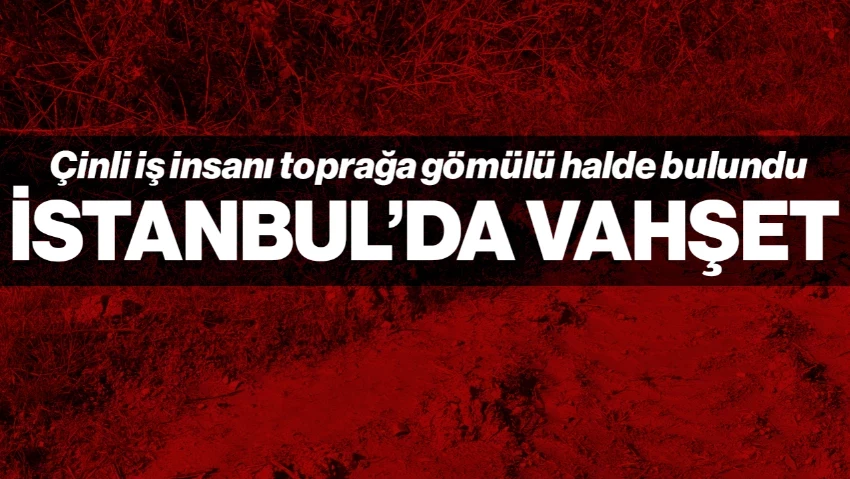 İstanbul'da Vahşet! Kayıp Olarak Aranıyordu, Çinli İş İnsanı Toprağa Gömülü Bulundu