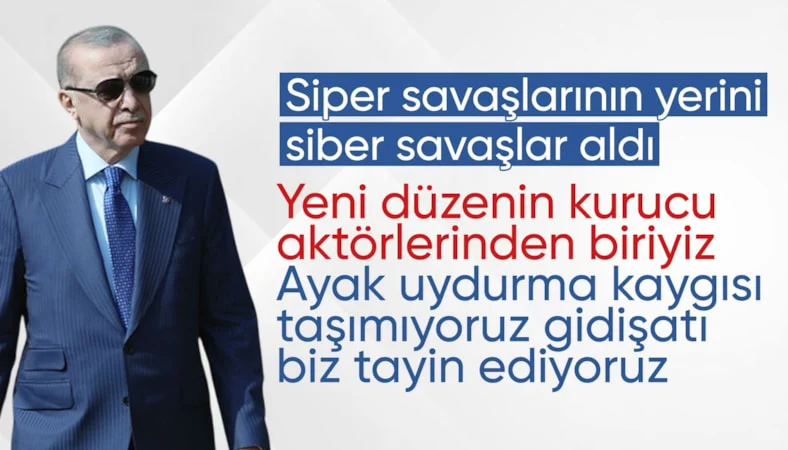 Cumhurbaşkanı Erdoğan: Yeni düzenin kurucu aktörlerinden biriyiz