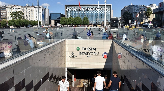 Metro İstanbul duyurdu: Taksim istasyonu Valilik kararıyla kapatıldı