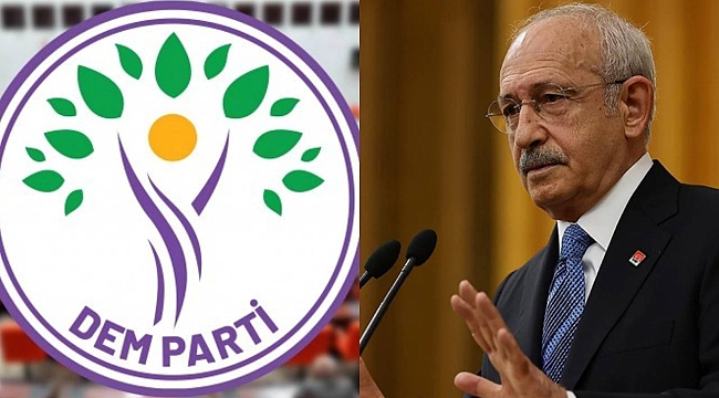 DEM Parti'den Kılıçdaroğlu kararı