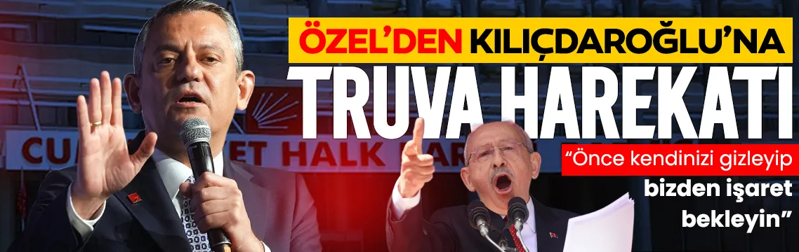 Özgür Özel'den Kılıçdaroğlu'na 'Truva' harekâtı! 'Kendinizi gizleyin yeni partiye katılın'