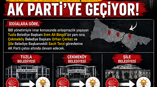 Seçmenin Suçu Ne? 3 CHP'li belediye başkanı AK Parti'ye geçiyor!