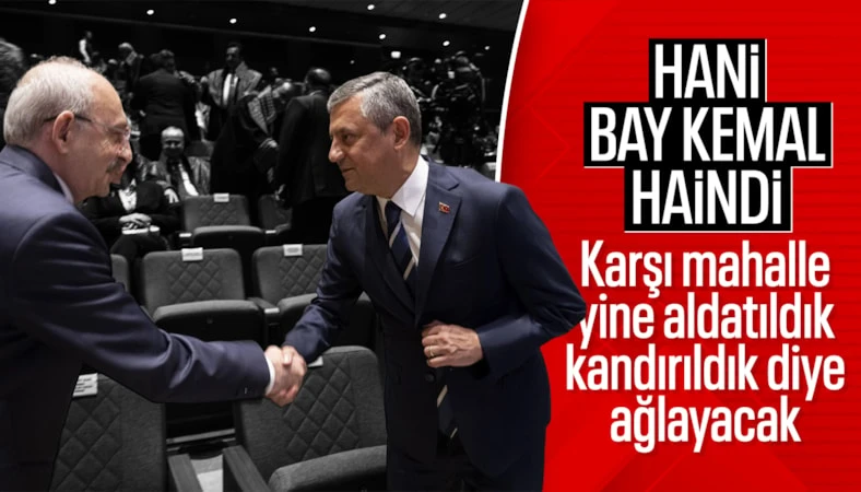 Kemal Kılıçdaroğlu ile Özgür Özel programda tokalaştı. İmamoğlu çabuk unutuldu..