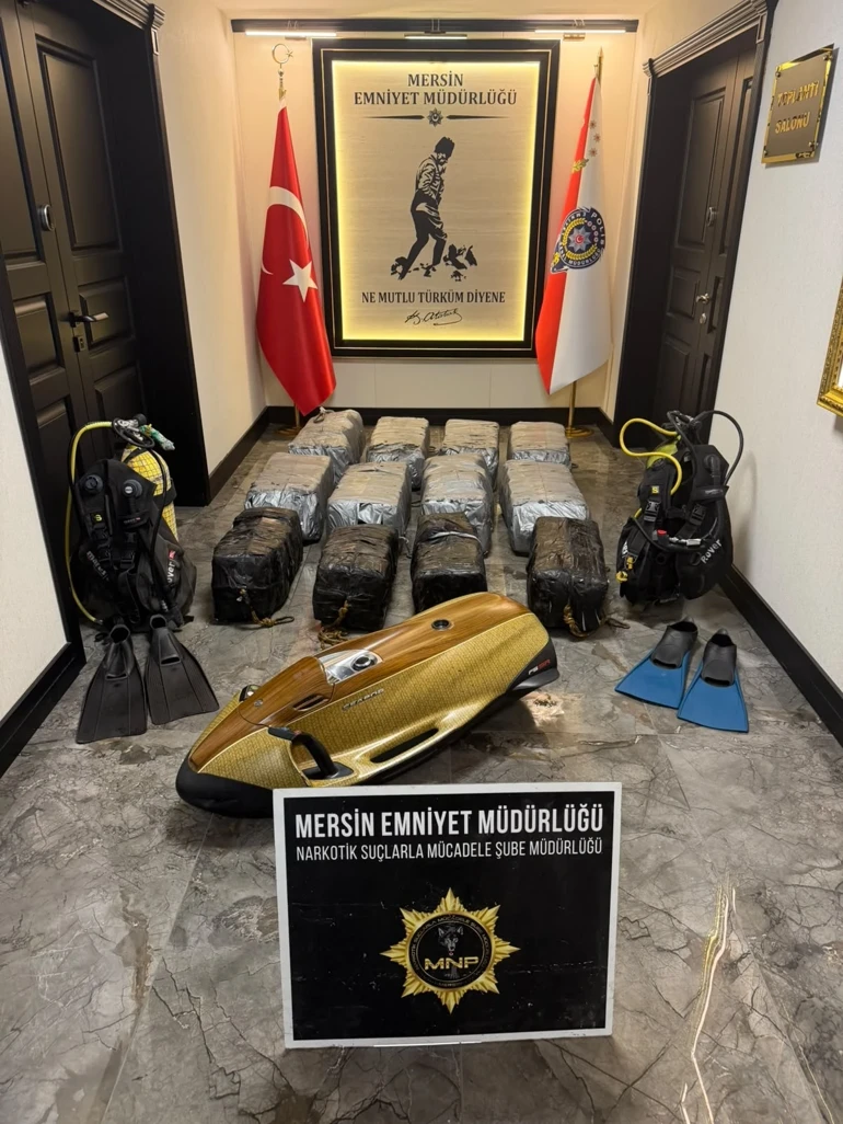 Mersin'de Dev Kokain Operasyonu : 350 Kilo Kokain Ele Geçirildi!