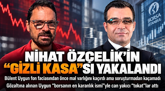 Nihat Özçelik'in "gizli kasa"sı yakalandı!