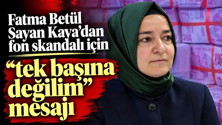Fatma Betül Sayan Kaya'dan dikkat çeken mesaj! "Tek başıma değildim"